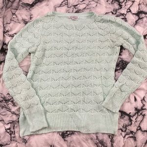 light blue Hannah knitted sweater